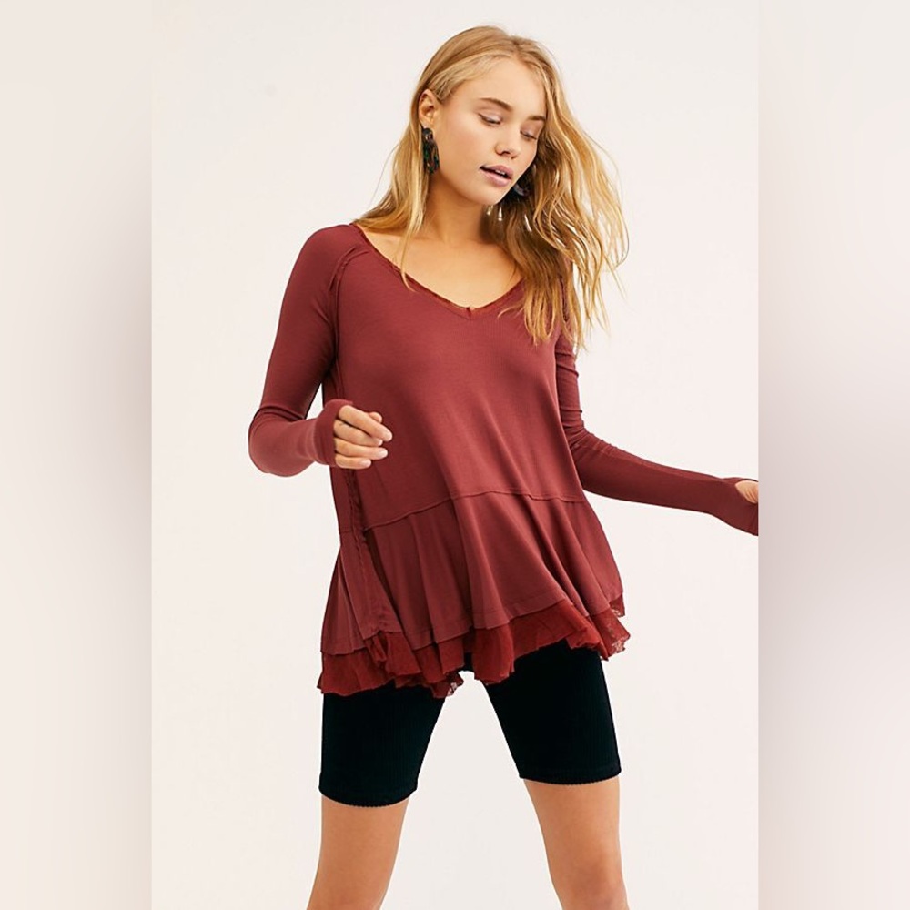 We The Free Tangerine Top♥️